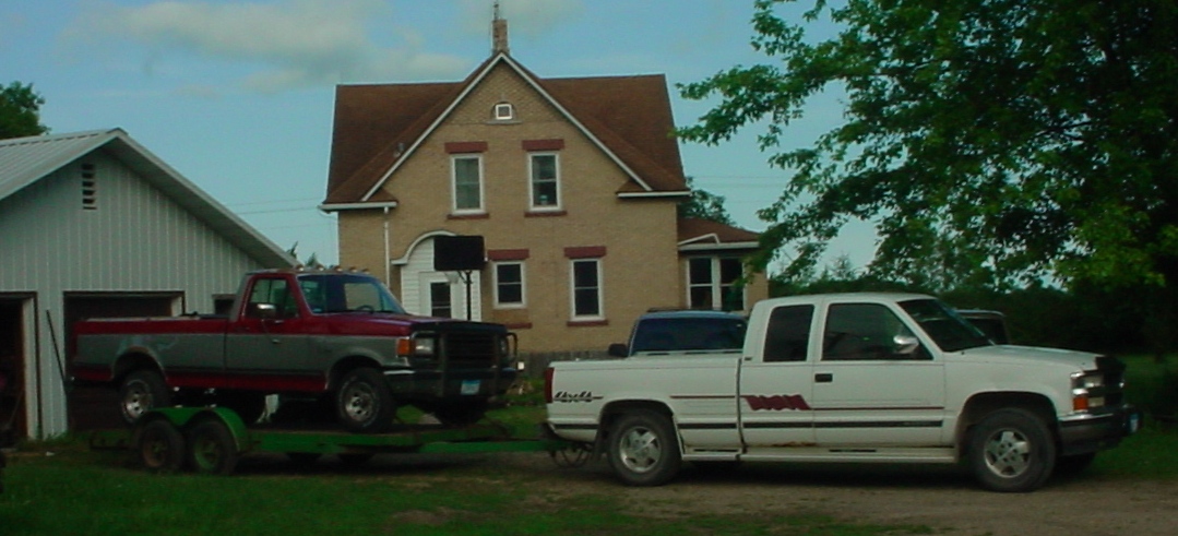 chev pulling ford