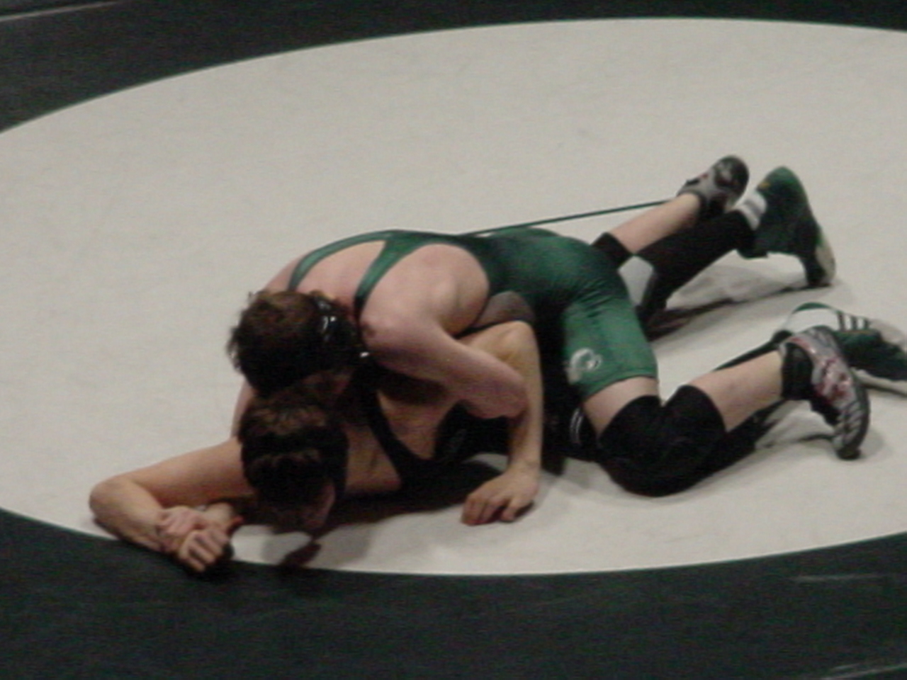 Connor wrestling